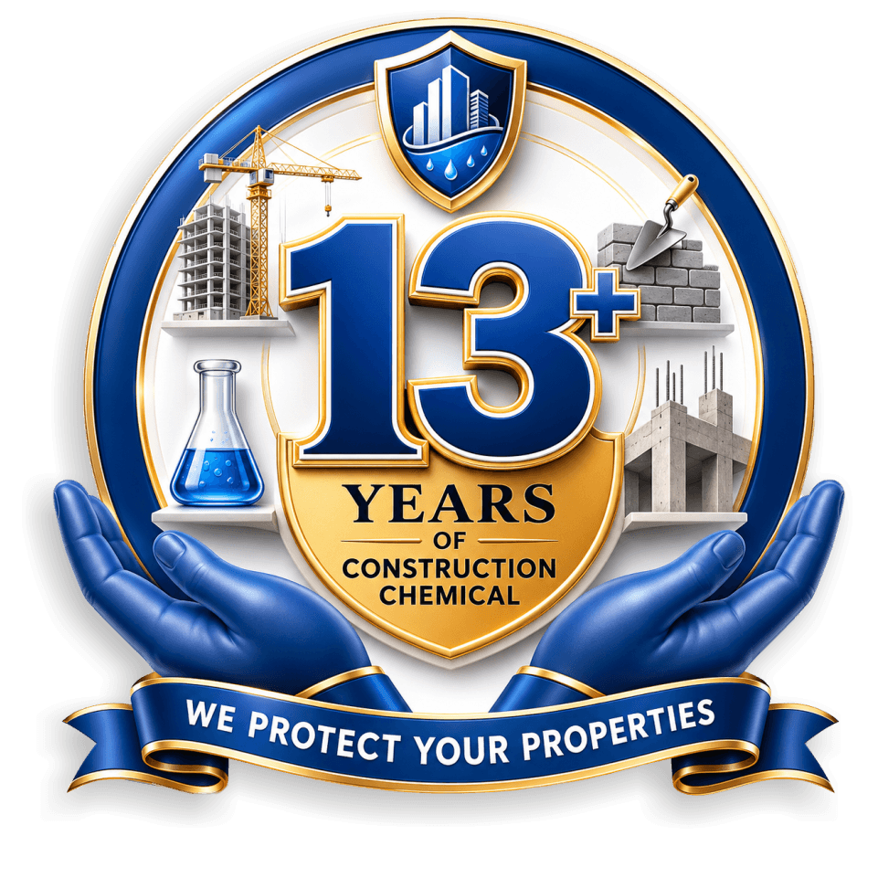 13+ Years of Construction Chemicals - We Protect Your Properties